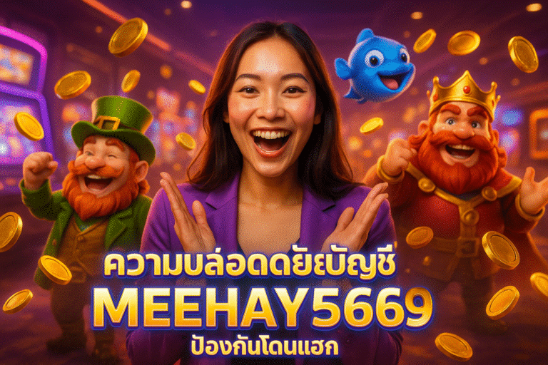 ความปลอดภัยบัญชี MEEHAY569 ป้องกันโดนแฮก