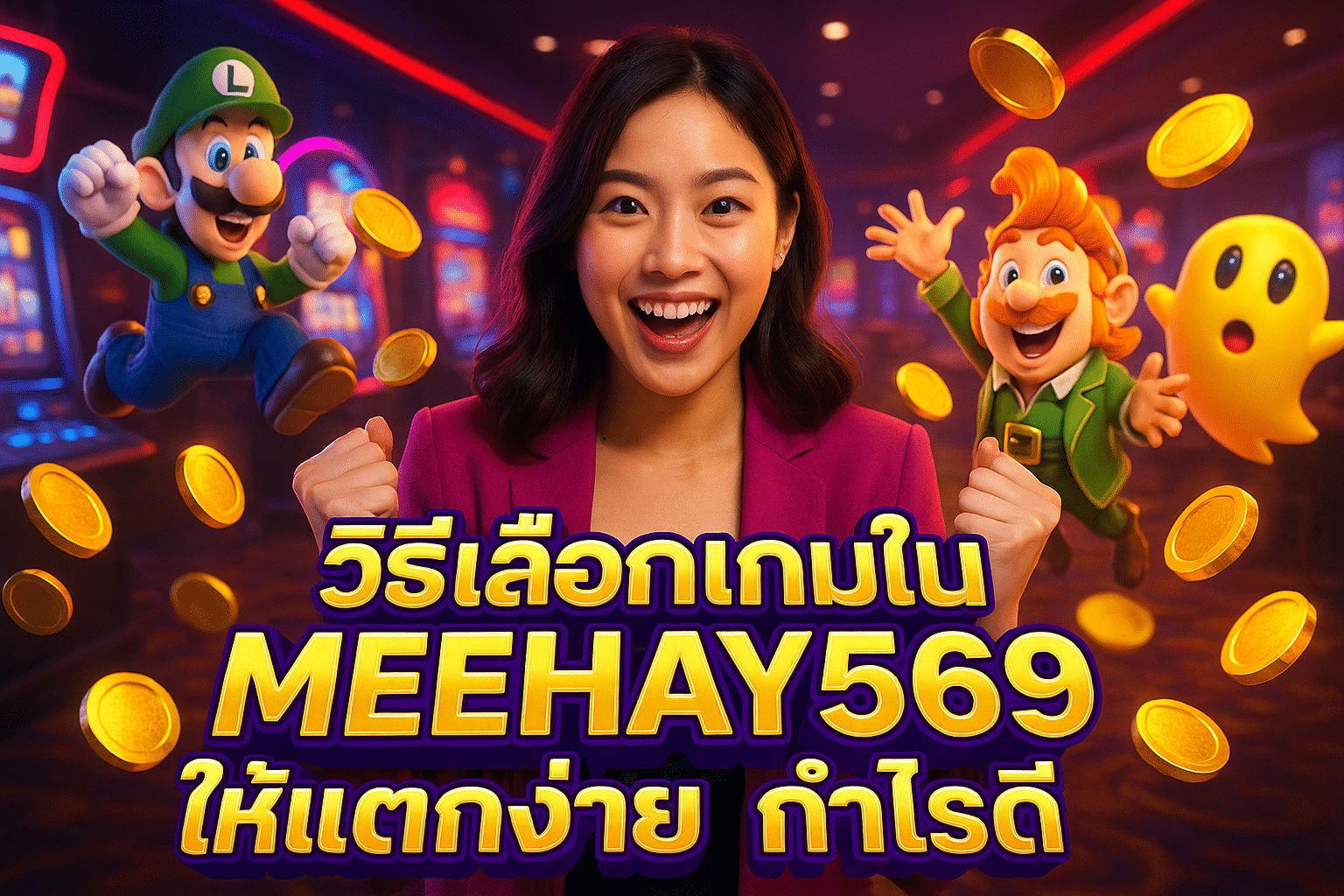 วิธีเลือกเกมใน MEEHAY569 ให้แตกง่าย กำไรดี