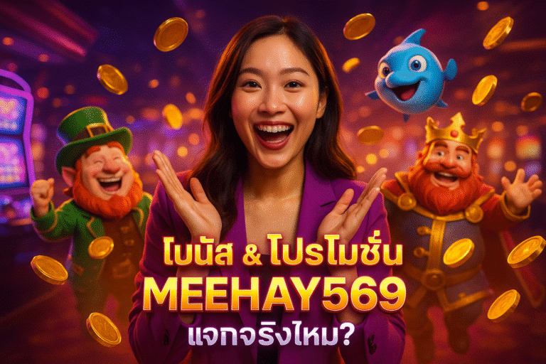 โบนัส & โปรโมชั่น MEEHAY569 แจกจริงไหม?