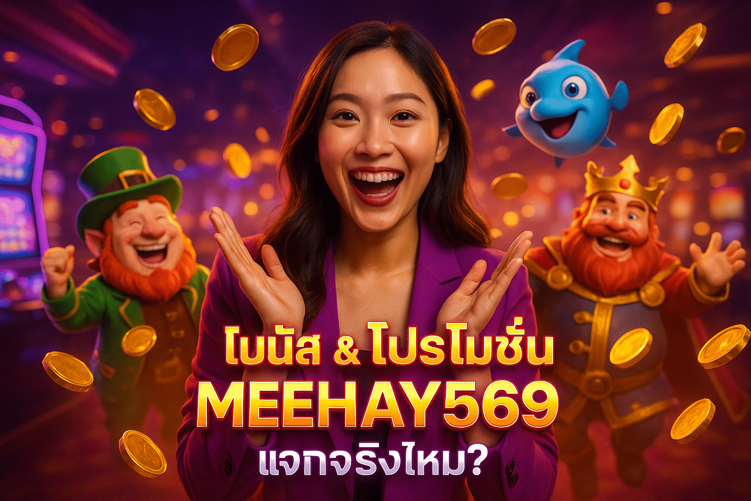 โบนัส & โปรโมชั่น MEEHAY569 แจกจริงไหม?