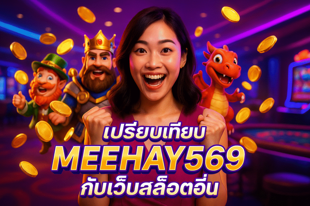 เปรียบเทียบ MEEHAY569 กับเว็บสล็อตอื่น