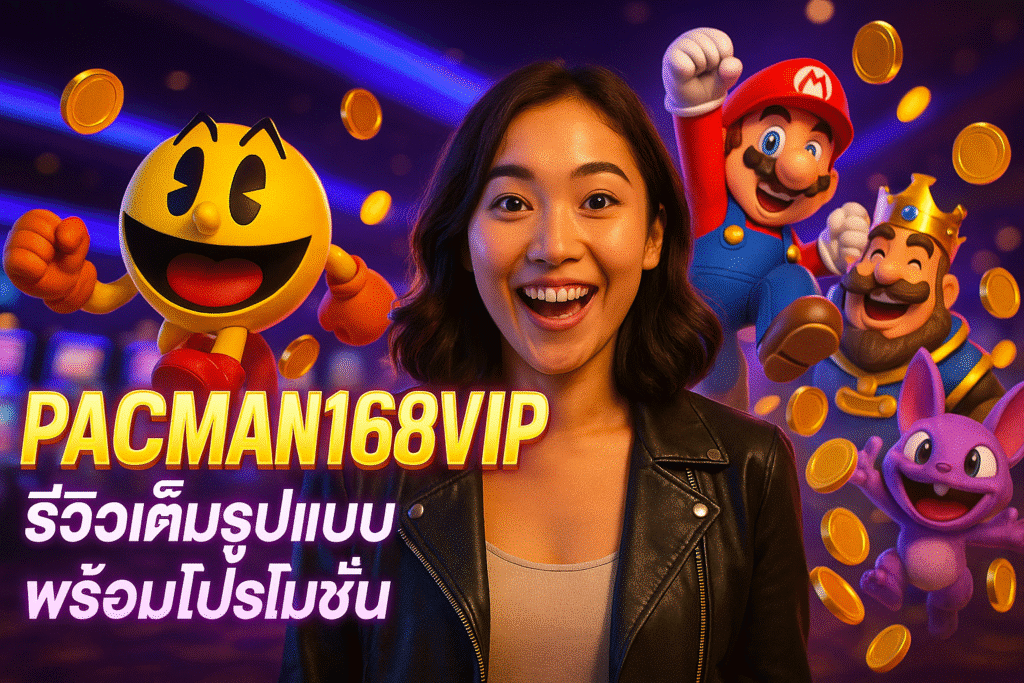 PACMAN168VIP รีวิวเต็มรูปแบบ พร้อมโปรโมชั่น