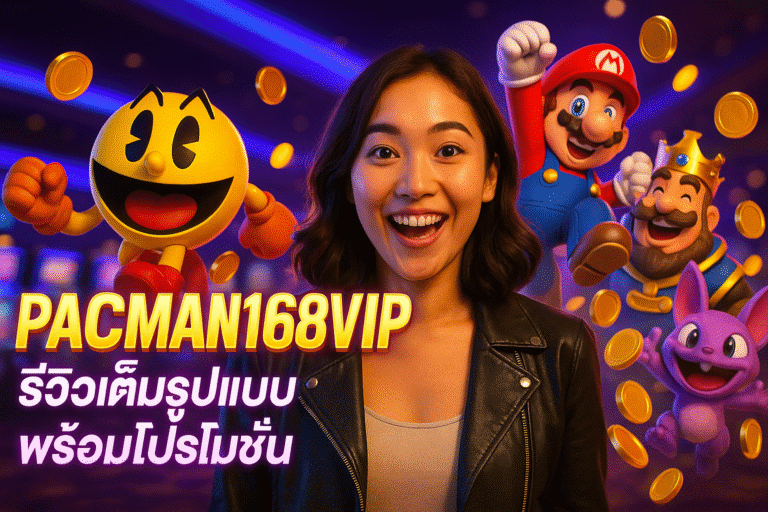 PACMAN168VIP รีวิวเต็มรูปแบบ พร้อมโปรโมชั่น