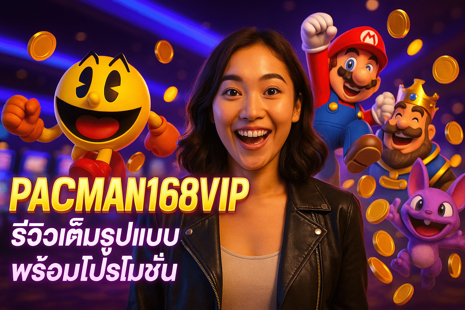 PACMAN168VIP รีวิวเต็มรูปแบบ พร้อมโปรโมชั่น